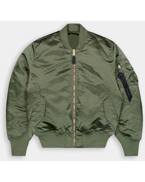 Alpha Industries Ma-1 3m Flight Jacket - Green