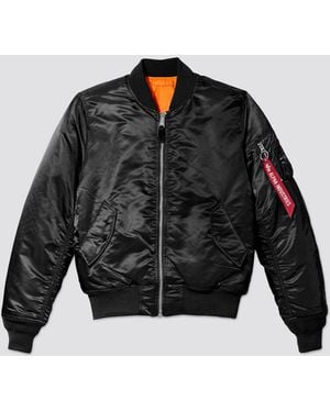 Alpha Industries Ma-1 Bomber Jacket Slim Fit - Black