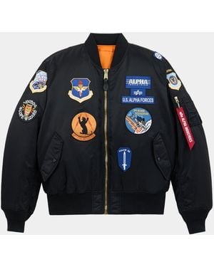Alpha Industries Ma-1 Squadron Bomber Jacket - Black