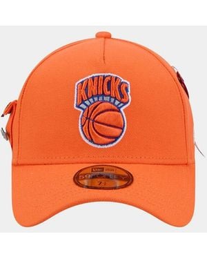 Alpha Industries New York Knicks X Alpha X New Era 59forty A-frame Cap - Orange