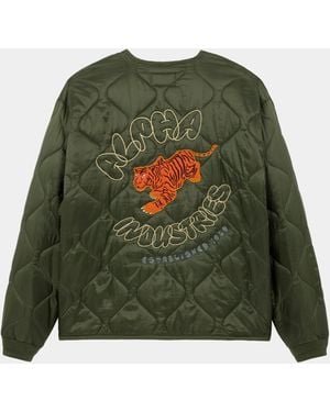 Alpha Industries Als/92 Relaxed Tiger Liner - Green