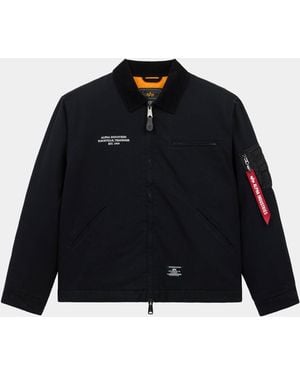 Alpha Industries Butler Work Jacket - Blue