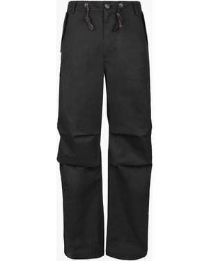 JiyongKim X Alpha Sun Bleached Multi Pocket Pant - Black