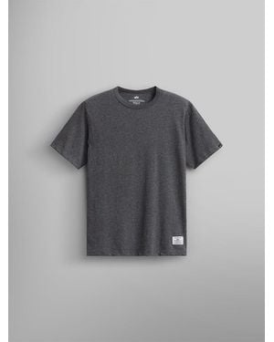 Alpha Industries Essential Relaxed Tee - Gray