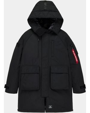 Alpha Industries Sergeant Puffer Parka - Blue
