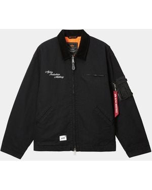 Alpha Industries Unfrm Detroit Jacket - Black