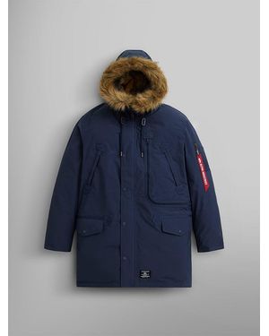 Alpha Industries N-3b Alpine Parka Gen Ii - Blue