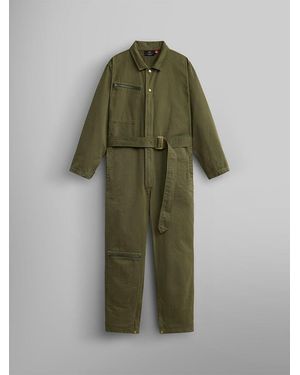 Alpha Industries A-4 Mod Flight Suit W - Green