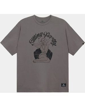 Alpha Industries Relaxed Sitting Pretty Tee - Gray