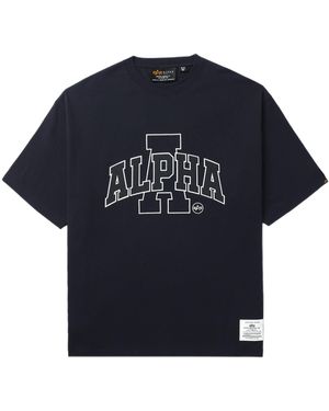 Alpha Industries Unfrm Uni Tee - Blue