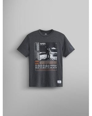 Alpha Industries Nasa Exploration Tee - Gray