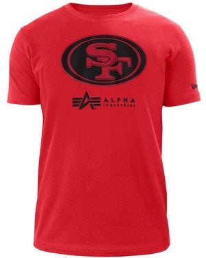 KTZ San Francisco 49ers X Alpha X T-shirt - Red