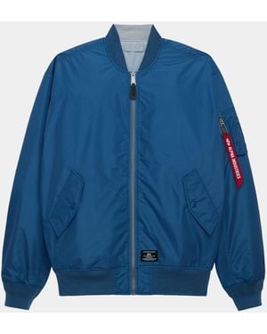 Alpha Industries L-2b Oversized Flight Jacket - Blue