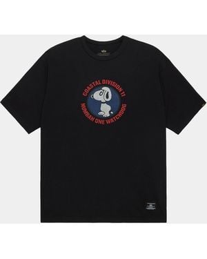Alpha Industries Relaxed Watch Dog Tee - Black
