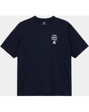 Alpha Industries Unfrm Short-sleeved Search & Destroy Tee - Blue