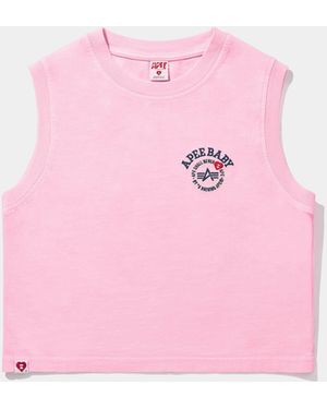 Alpha Industries Apee X Alpha Tank - Pink