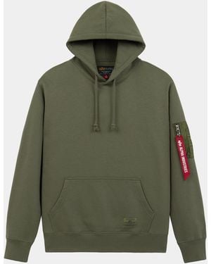 Alpha Industries Utility Pocket Hoodie - Green