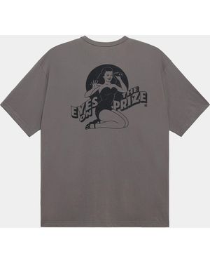 Alpha Industries Relaxed Eyes On The Prize Tee - Gray