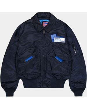 Alpha Industries Gr10k X Alpha Cwu 45/p Flight Jacket - Blue