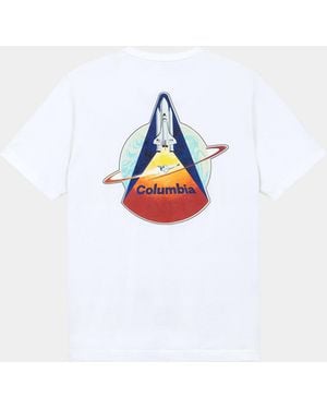 Alpha Industries Columbia Sts-1 Nasa Tee - White