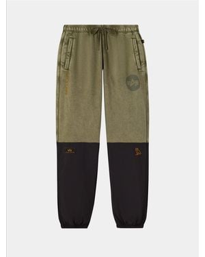 Alpha Industries Ovo X Alpha Garment Dye Fleece Pants - Green