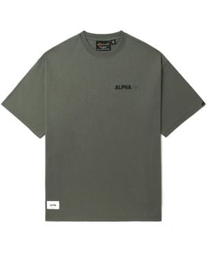Alpha Industries Unfrm Alpha Ind Tee - Green