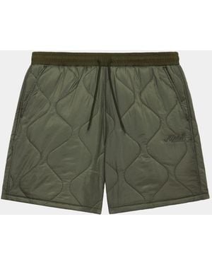 Alpha Industries Relaxed Quilted Short - Green