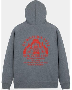Alpha Industries Downtown Deli Hoodie - Blue