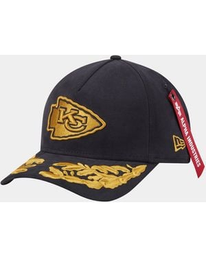 Alpha Industries Kansas City Chiefs X Alpha X New Era 940 Mc Cap - Blue