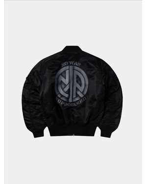No Problemo X Alpha No War Ma-1 - Black