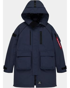 Alpha Industries Sergeant Puffer Parka - Blue