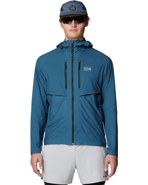 Mountain Hardwear Kor Air Shell Hybrid Hooded Jacket - Blue