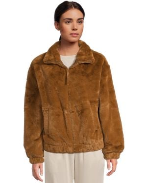 UGG Tash Faux Fur Jacket Tops - Brown