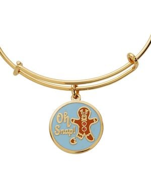 ALEX AND ANI Oh Snap!' Gingerbread Charm Bangle - Metallic