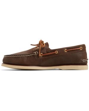 Sperry Top-Sider Gold Cup Authentic Original 2-eye Boat Shoe - Brown