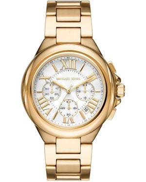 Michael Kors Mk Oversized Camille-Tone Watch - Metallic