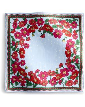 Vera Bradley Disney Square Silk Scarf - Red