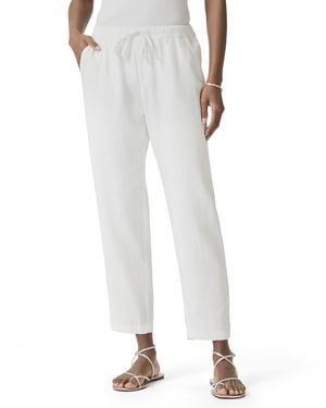 Splendid Angie Straight Leg Pant - White