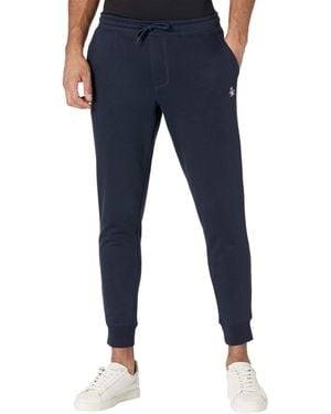 Original Penguin Sticker Pete Fleece Jogger Pant - Blue
