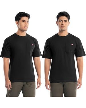 Wrangler Workwear Short Sleeve Pocket T-shirt - Black