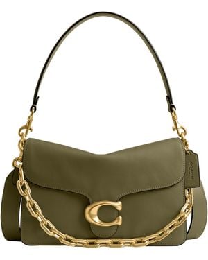 COACH Chain Tabby Shoulder Bag - Green