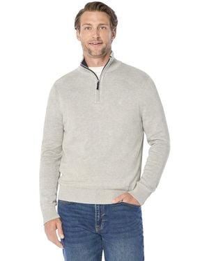 Nautica Quarter Zip Pullover - Grau