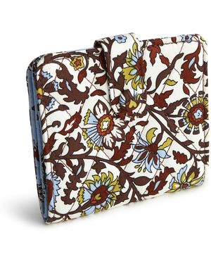 Vera Bradley Premium Cotton Small Tab Wallet - Multicolor