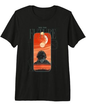 Dune Dune: Part Two See The Future Landscape Atreides Movie Premium Tri-blend T-shirt - Black