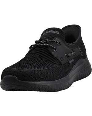 Skechers Delson 3.0-roth 210606 Low Profile Bungee Lace Slip-ins - Black