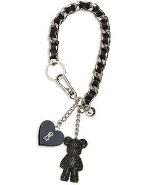 Steve Madden Bear-c Bag Charm - Metallic