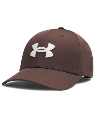 Under Armour Blitzing Cap Stretch Fit, - Brown