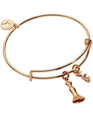 ALEX AND ANI Bridal Gown Duo Charm Bangle - Metallic