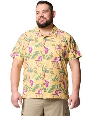 Columbia Tech Trail Utility Printed Woven Short Sleeve - Multicolor