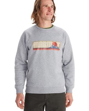 Marmot Montane Crew Neck Sweatshirt - Gray